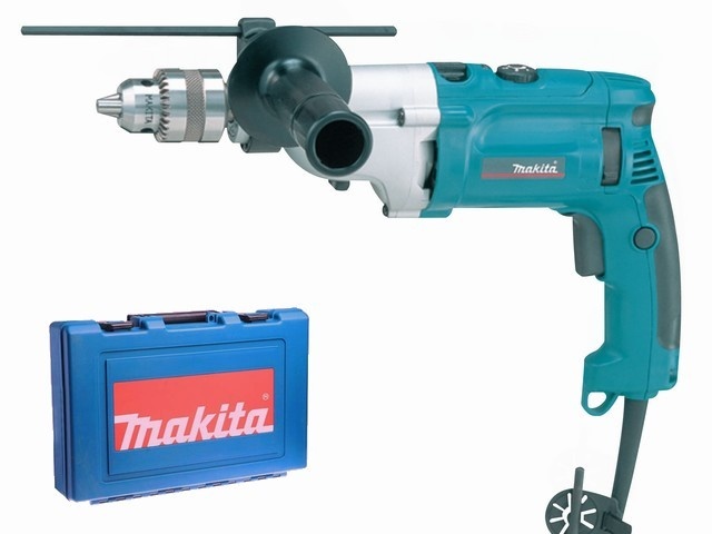 Дрель ударного действия MAKITA HP 2070 (1010Вт; 2,4кг; 2 скор.)чем