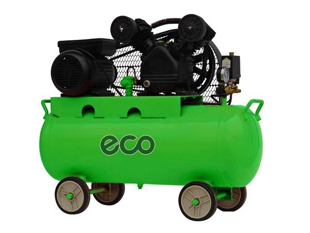 Компрессор ECO AE 702 (302 л/мин, 8 атм., рес.70л, 2,2 кВт/220В)