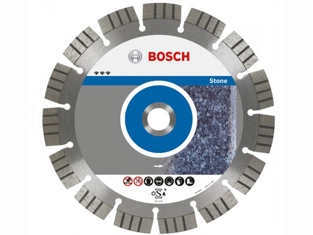 Алмазный круг 115х22мм камень (Bosch)