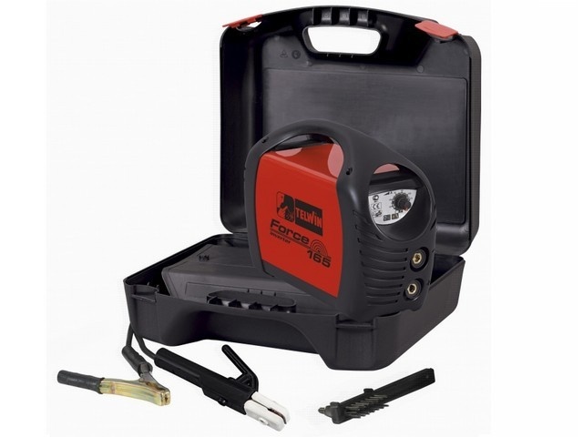 Инвертор сварочный TELWIN FORCE 165 + ACX (230В, 150А, пласт. чем.)