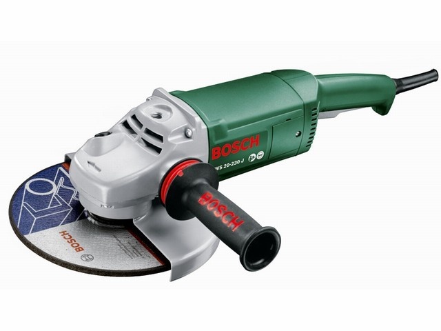 Двуручная углошлифмашина PWS 20-230J 2000Вт, 230мм (BOSCH)