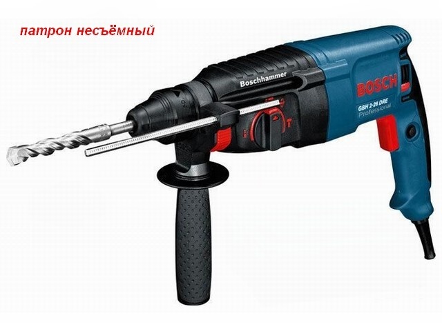 Аренда Перфоратор GBH 2-26 DRЕ, 800 Вт, 3 Дж, 3 режима