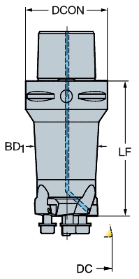 Аренда Головка расточная min d-69 mm., max d-87mm.