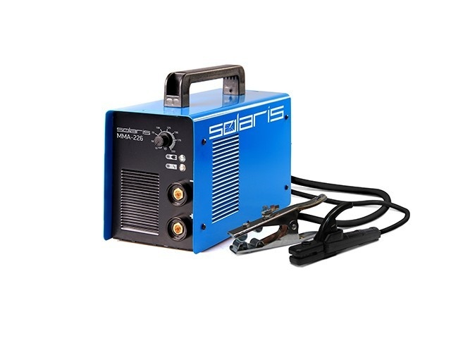 Инвертор сварочный Solaris MMA-226 + ACX (220В,10-220А)
